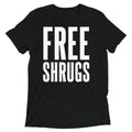 Free Shrugs Men's Tri-Blend - Adult & Kids T-Shirts, Sweatshirts & Hoodies apparel design preview 1