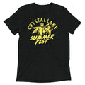 Crystal Lake Summer Fest Men's Tri-Blend - Adult & Kids T-Shirts, Sweatshirts & Hoodies apparel design preview 1