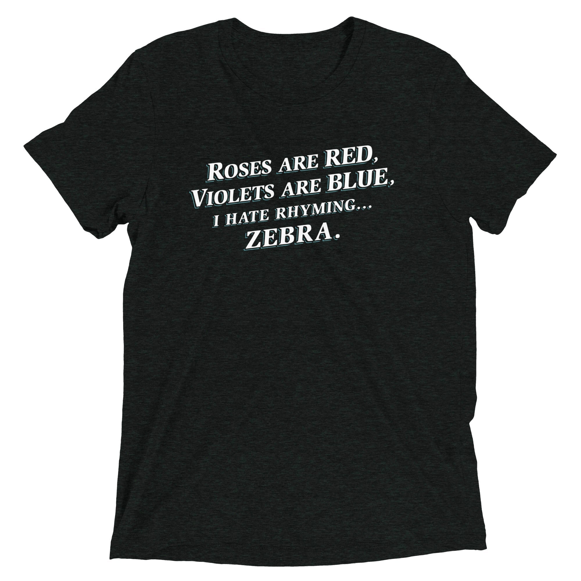 I Hate Rhyming Men's Tri-Blend - Adult & Kids T-Shirts, Sweatshirts & Hoodies apparel design preview 1