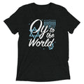 Oy To The World Men's Tri-Blend - Adult & Kids T-Shirts, Sweatshirts & Hoodies apparel design preview 1