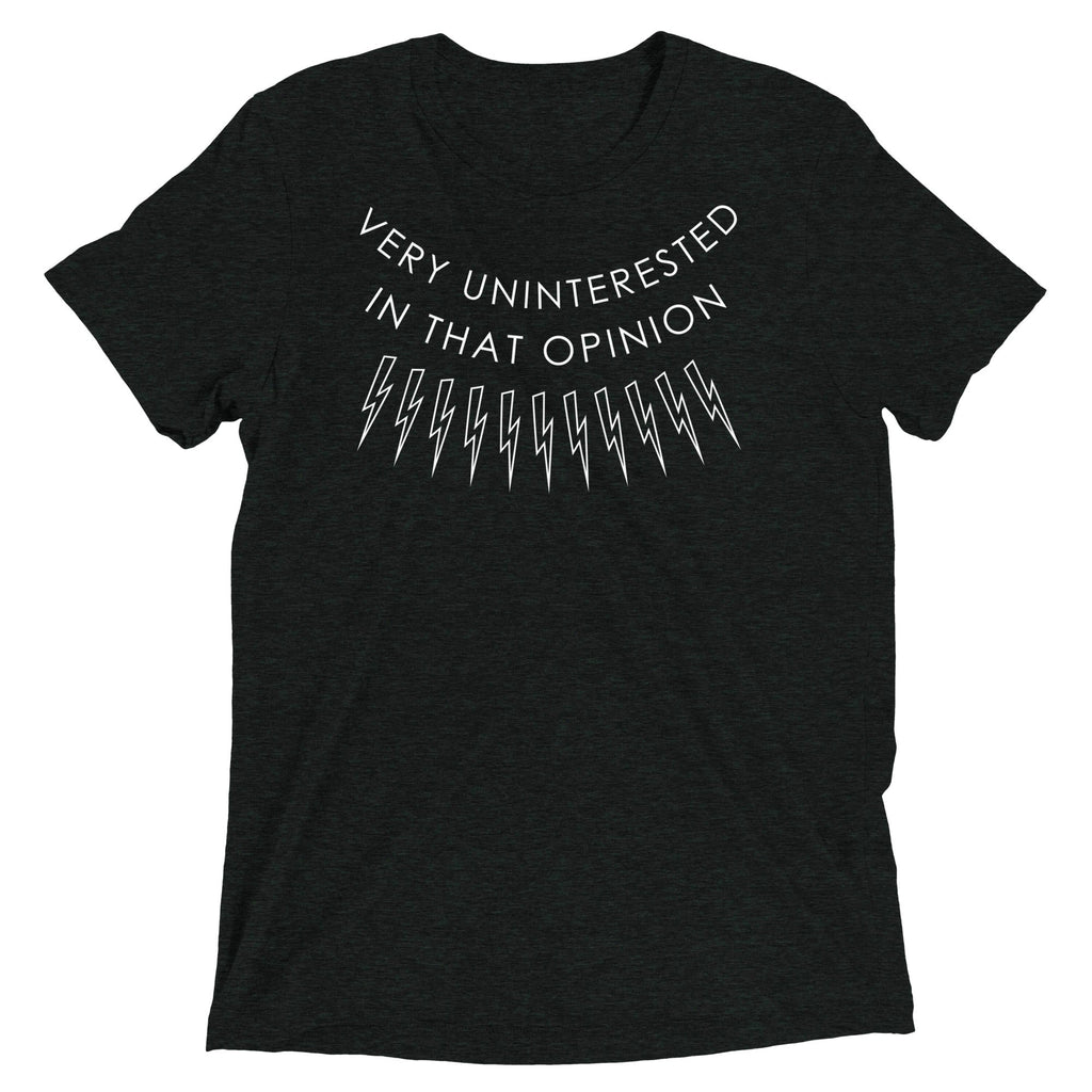Very Uninterested In That Opinion Men's Tri-Blend - Adult & Kids T-Shirts, Sweatshirts & Hoodies apparel design preview 1