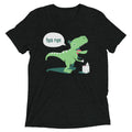 Tea Rex Men's Tri-Blend - Adult & Kids T-Shirts, Sweatshirts & Hoodies apparel design preview 1