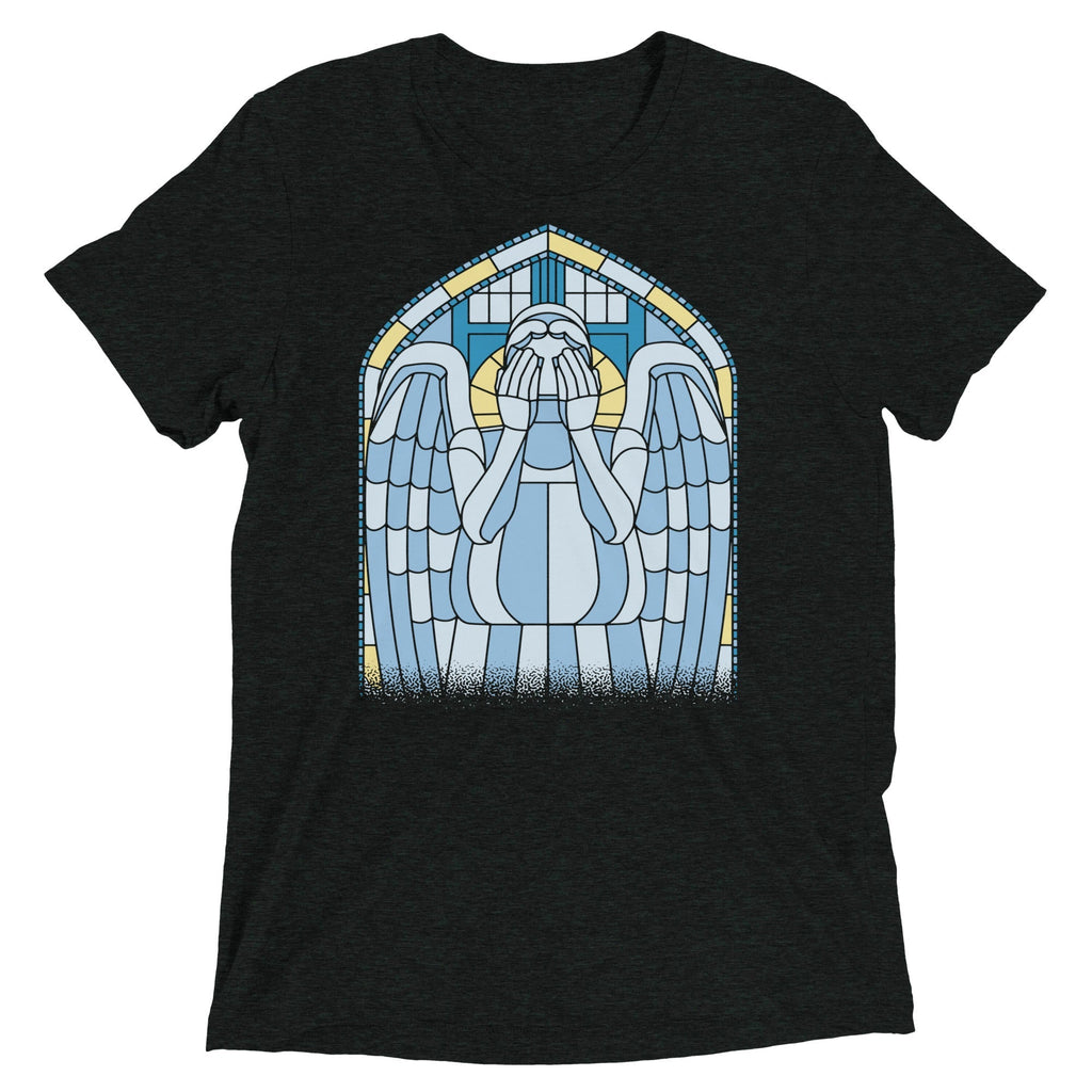Weeping Angel Men's Tri-Blend - Adult & Kids T-Shirts, Sweatshirts & Hoodies apparel design preview 1