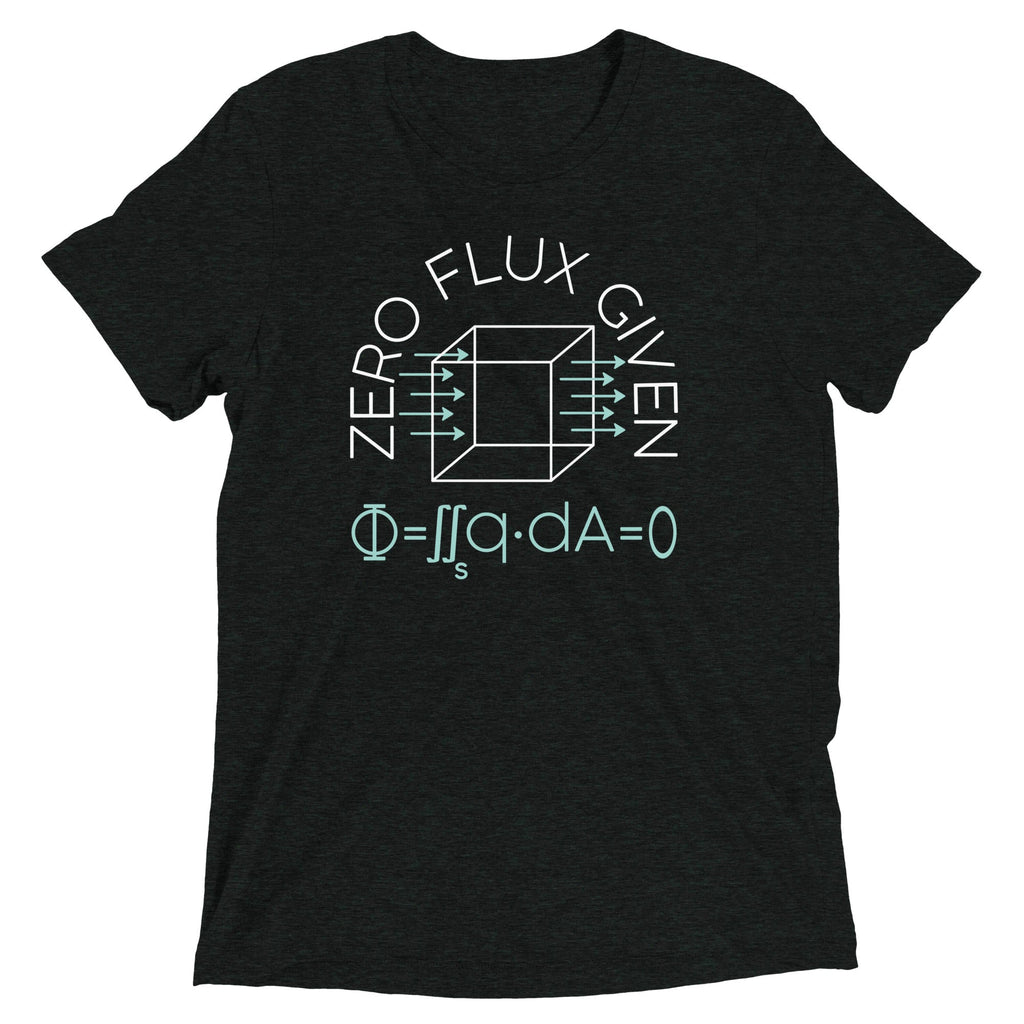 Zero Flux Given Men's Tri-Blend - Adult & Kids T-Shirts, Sweatshirts & Hoodies apparel design preview 1