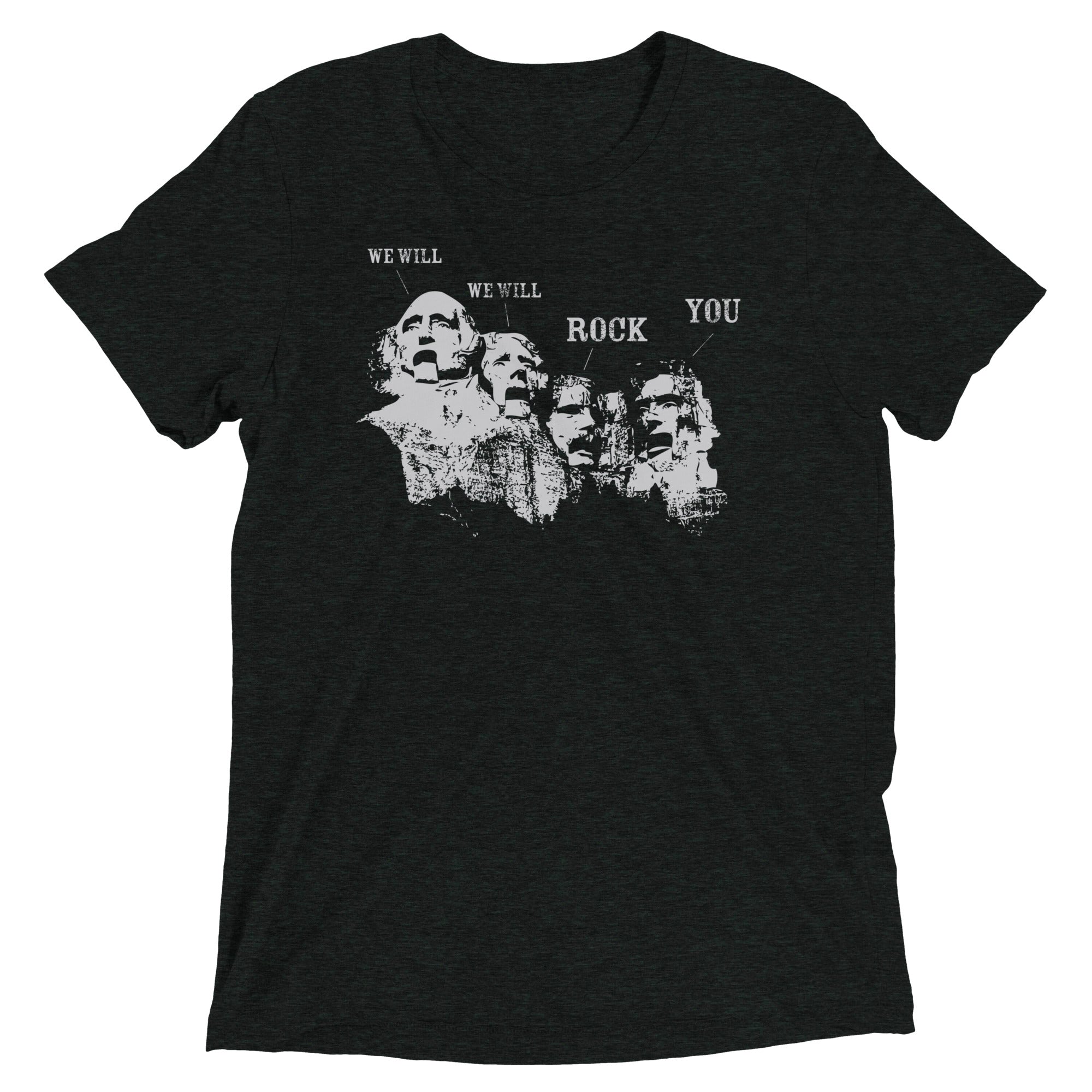 We Will Rock You Men's Tri-Blend - Adult & Kids T-Shirts, Sweatshirts & Hoodies apparel design preview 1