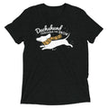 Dachshund Through The Snow Men's Tri-Blend - Adult & Kids T-Shirts, Sweatshirts & Hoodies apparel design preview 1