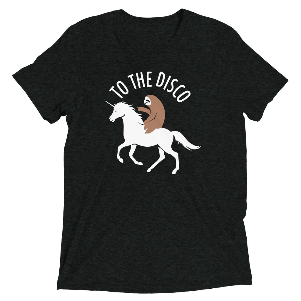 To The Disco Men's Tri-Blend - Adult & Kids T-Shirts, Sweatshirts & Hoodies apparel design preview 1