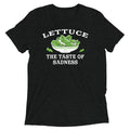 Lettuce, The Taste Of Sadness Men's Tri-Blend - Adult & Kids T-Shirts, Sweatshirts & Hoodies apparel design preview 1