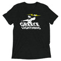 Greece Lightning Men's Tri-Blend - Adult & Kids T-Shirts, Sweatshirts & Hoodies apparel design preview 1