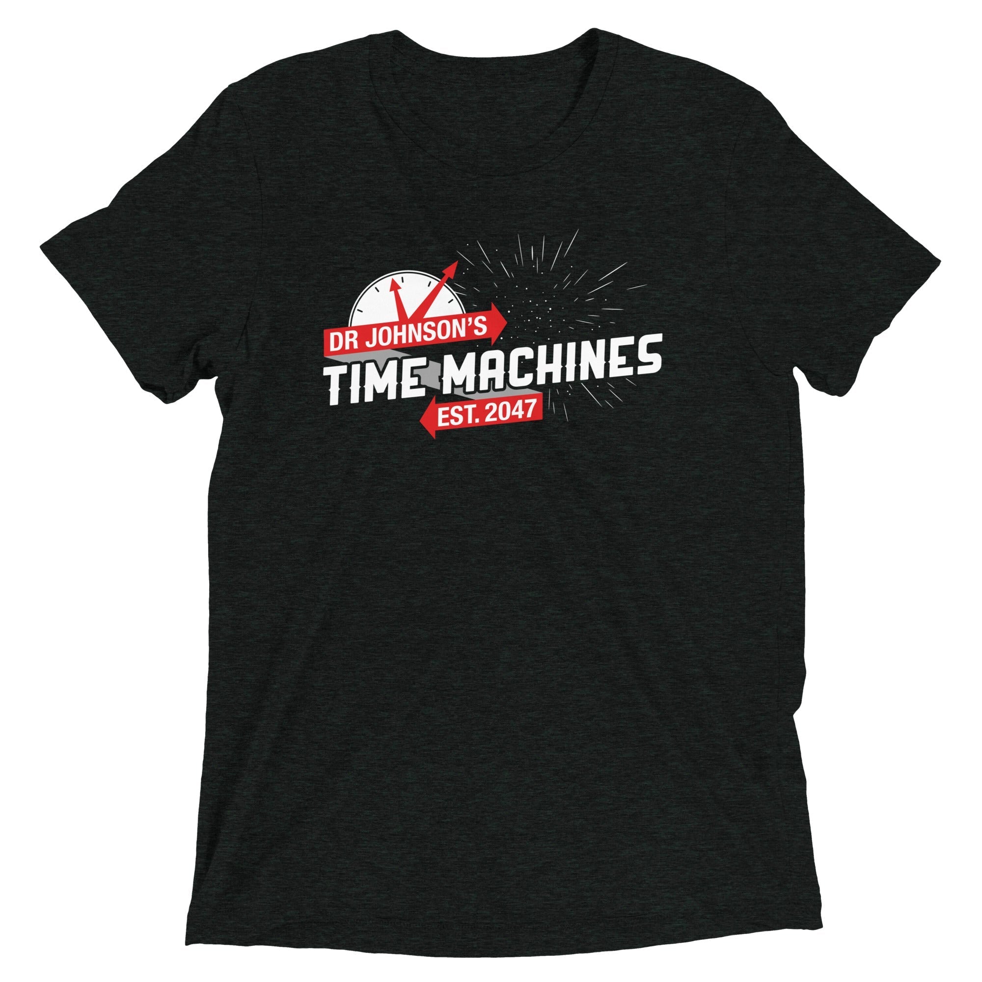 Dr Johnson's Time Machines Men's Tri-Blend - Adult & Kids T-Shirts, Sweatshirts & Hoodies apparel design preview 1