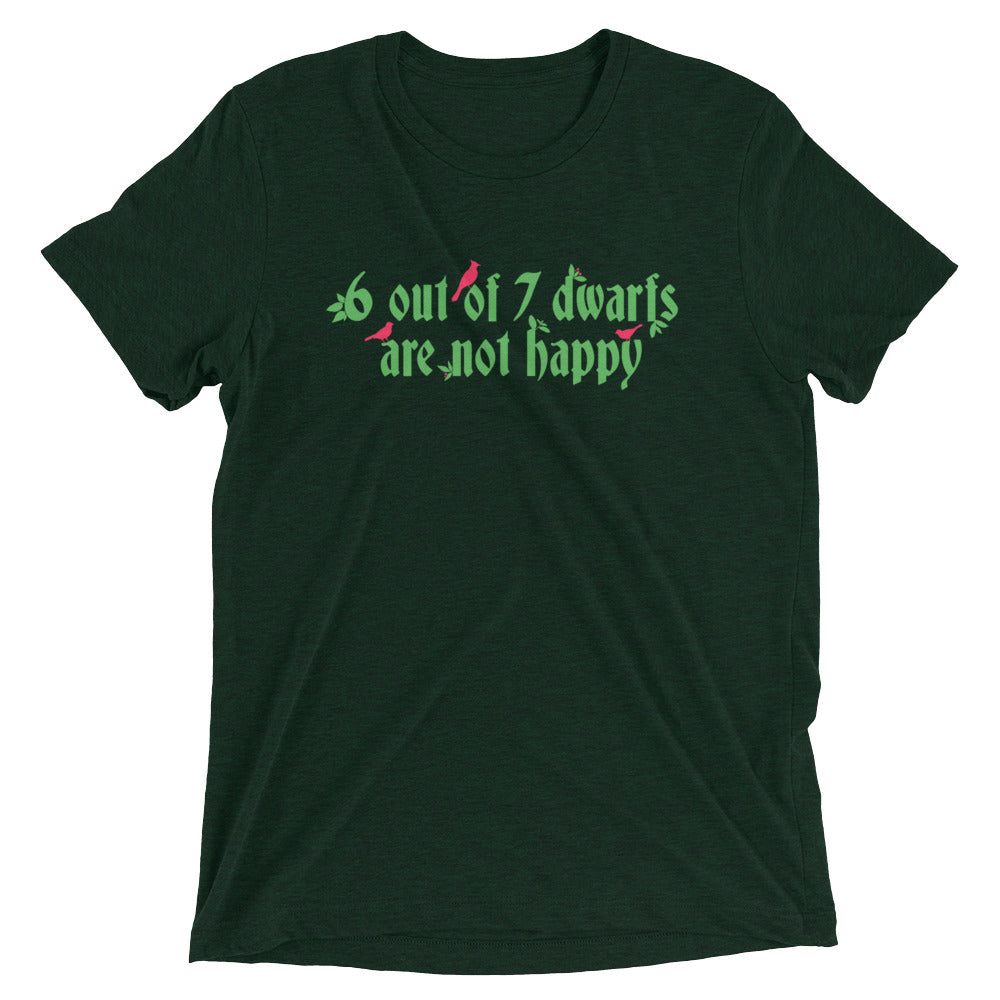 6 Out Of 7 Dwarfs Men's Tri-Blend - Adult & Kids T-Shirts, Sweatshirts & Hoodies apparel design preview 1