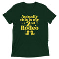 Actually This Is My 2nd Rodeo Men's Tri-Blend - Adult & Kids T-Shirts, Sweatshirts & Hoodies apparel design preview 1