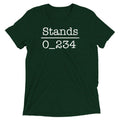 No 1 Under Stands Men's Tri-Blend - Adult & Kids T-Shirts, Sweatshirts & Hoodies apparel design preview 1