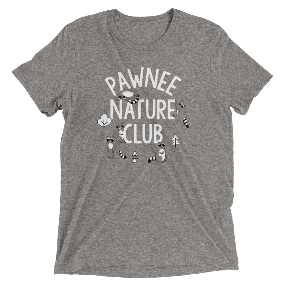 Pawnee Nature Club Men's Tri-Blend - Adult & Kids T-Shirts, Sweatshirts & Hoodies apparel design preview 1