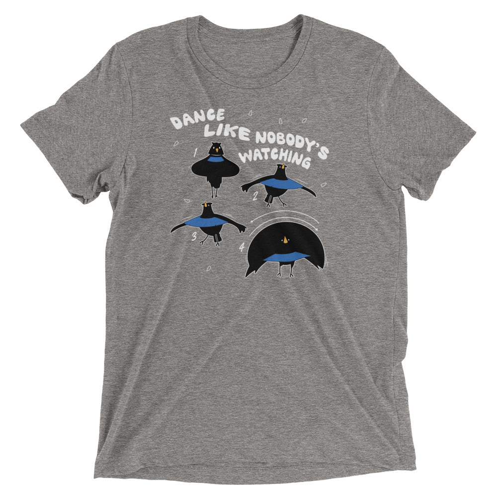 Dance Like Nobody's Watching Men's Tri-Blend - Adult & Kids T-Shirts, Sweatshirts & Hoodies apparel design preview 1