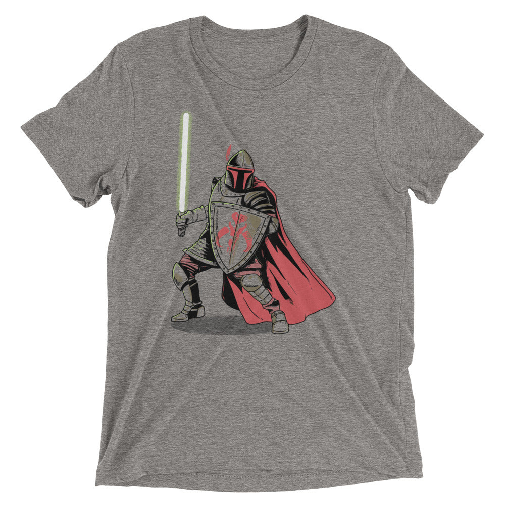 Mandalorian Knight Men's Tri-Blend - Adult & Kids T-Shirts, Sweatshirts & Hoodies apparel design preview 1