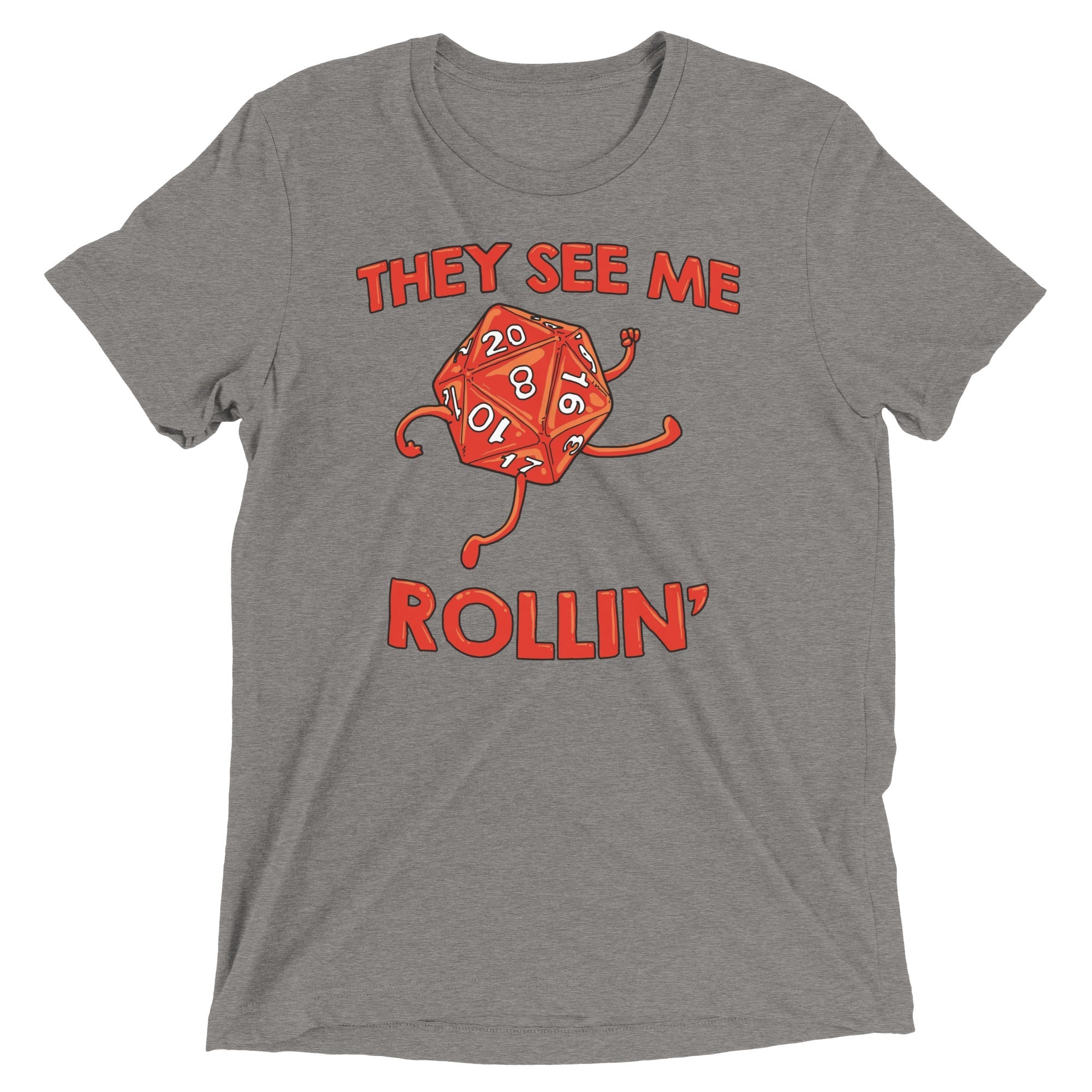 They See Me Rollin' Men's Tri-Blend - Adult & Kids T-Shirts, Sweatshirts & Hoodies apparel design preview 1
