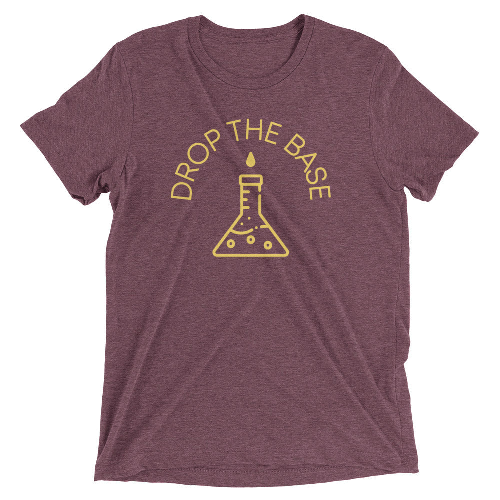 Drop The Base Men's Tri-Blend - Adult & Kids T-Shirts, Sweatshirts & Hoodies apparel design preview 1