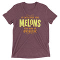 If Life Gives You Melons Men's Tri-Blend - Adult & Kids T-Shirts, Sweatshirts & Hoodies apparel design preview 1