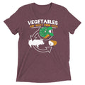 Vegetables Are What Food Eats Men's Tri-Blend - Adult & Kids T-Shirts, Sweatshirts & Hoodies apparel design preview 1