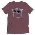 If I Fits, Sits Men's Tri-Blend - Adult & Kids T-Shirts, Sweatshirts & Hoodies apparel design preview 1