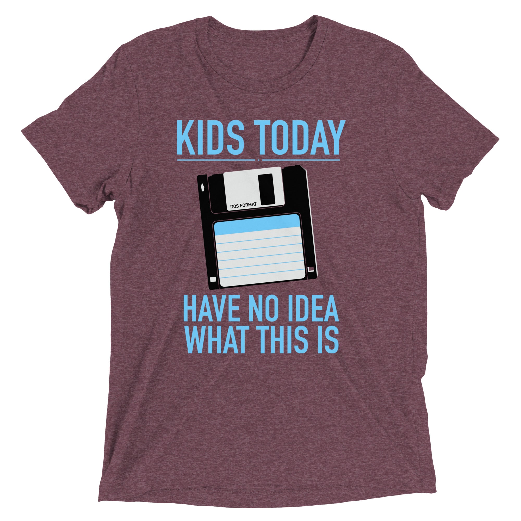 Kids Today Have No Idea What This Is Men's Tri-Blend - Adult & Kids T-Shirts, Sweatshirts & Hoodies apparel design preview 1