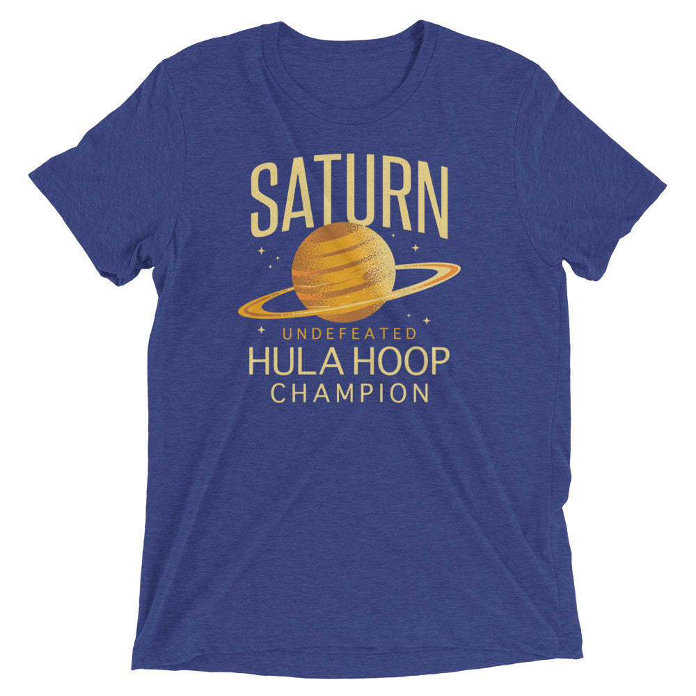 Undefeated Hula Hoop Champion Men's Tri-Blend - Adult & Kids T-Shirts, Sweatshirts & Hoodies apparel design preview 1