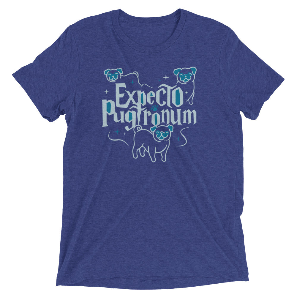 Expecto Pugtronum Men's Tri-Blend - Adult & Kids T-Shirts, Sweatshirts & Hoodies apparel design preview 1
