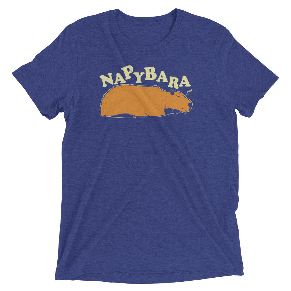 Napybara Men's Tri-Blend - Adult & Kids T-Shirts, Sweatshirts & Hoodies apparel design preview 1