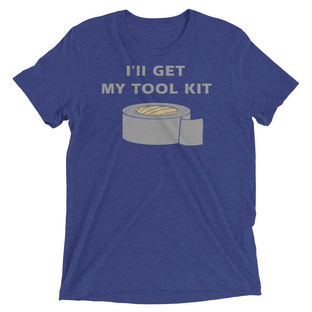 I'll Get My Tool Kit Men's Tri-Blend - Adult & Kids T-Shirts, Sweatshirts & Hoodies apparel design preview 1