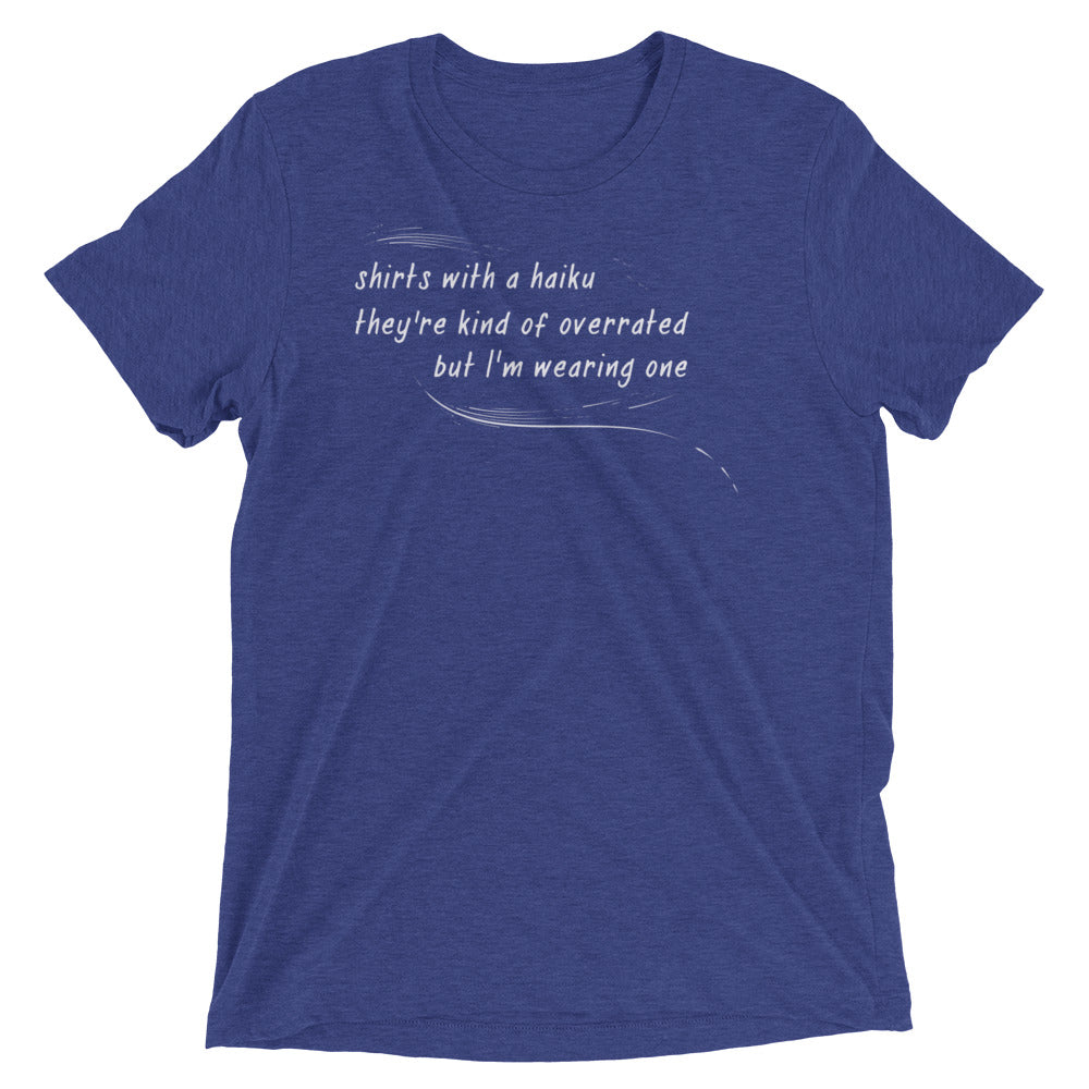 Haiku Men's Tri-Blend - Adult & Kids T-Shirts, Sweatshirts & Hoodies apparel design preview 1