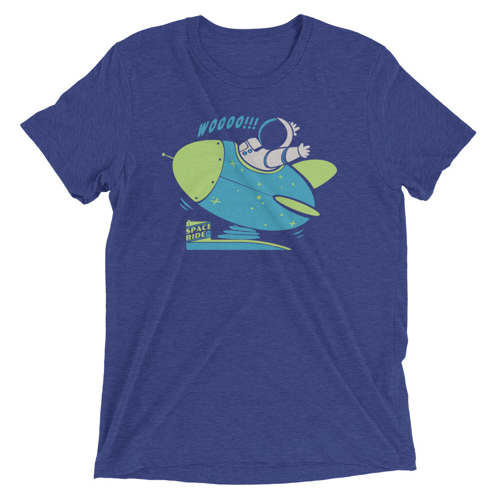 Space Ride Men's Tri-Blend - Adult & Kids T-Shirts, Sweatshirts & Hoodies apparel design preview 1