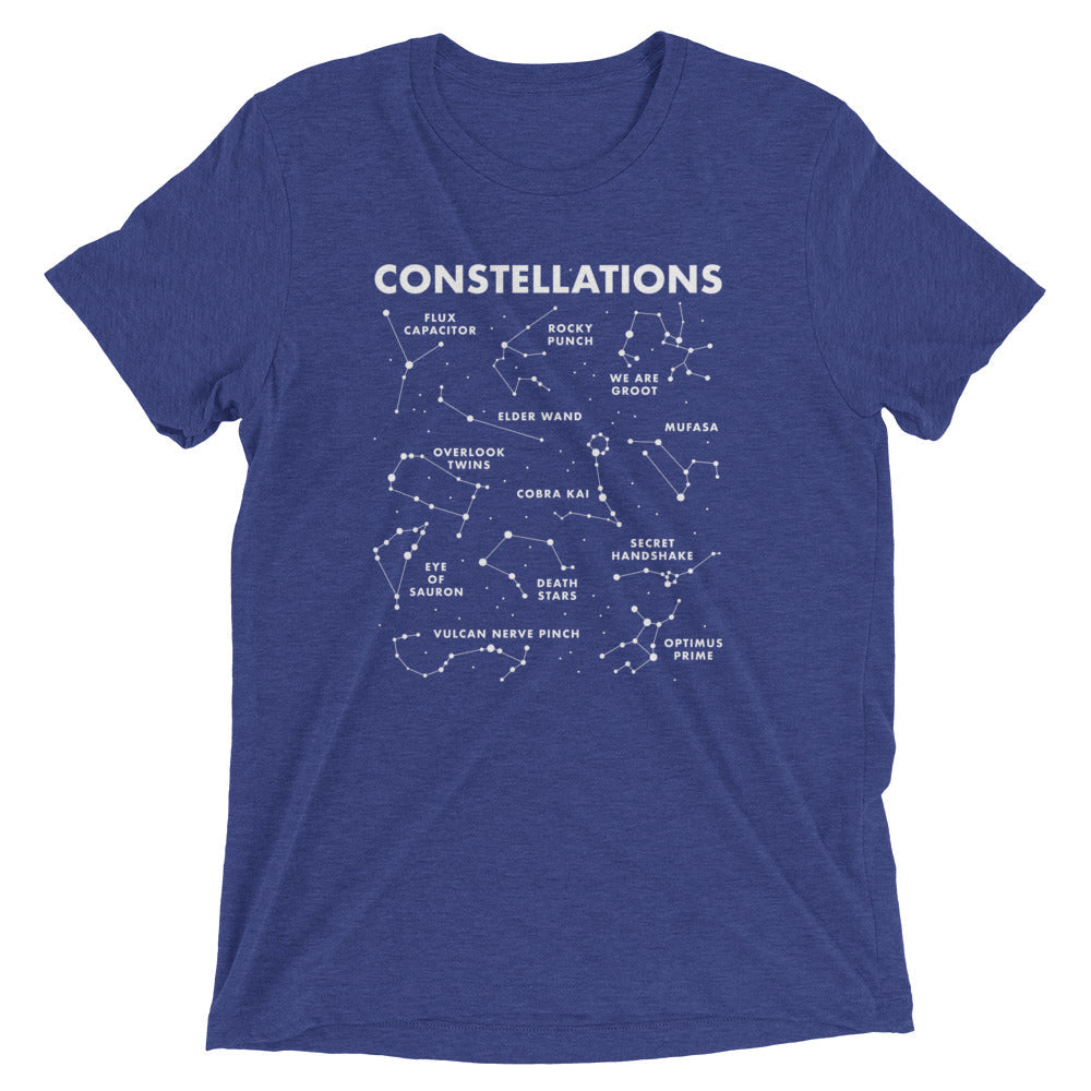 Constellations Men's Tri-Blend - Adult & Kids T-Shirts, Sweatshirts & Hoodies apparel design preview 1