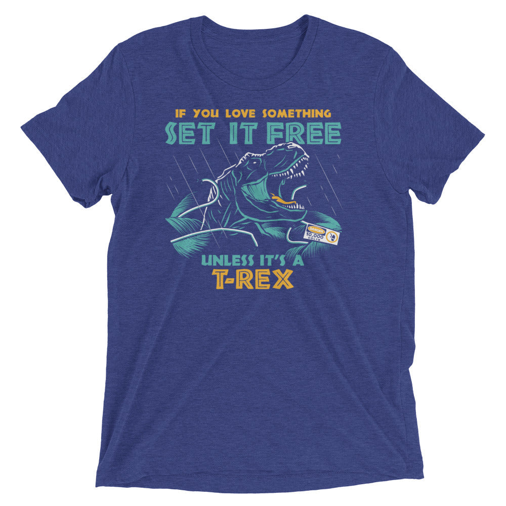 If You Love Something Set It Free Men's Tri-Blend - Adult & Kids T-Shirts, Sweatshirts & Hoodies apparel design preview 1