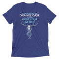 DNA Helicase Men's Tri-Blend - Adult & Kids T-Shirts, Sweatshirts & Hoodies apparel design preview 1