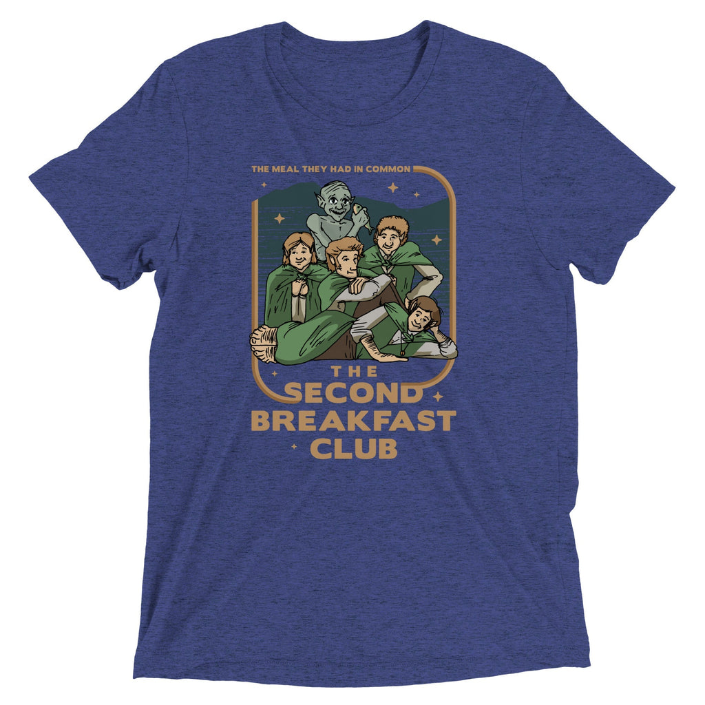 The Second Breakfast Club Men's Tri-Blend - Adult & Kids T-Shirts, Sweatshirts & Hoodies apparel design preview 1