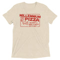 Millennium Pizza Men's Tri-Blend - Adult & Kids T-Shirts, Sweatshirts & Hoodies apparel design preview 1