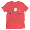 Standoff Men's Tri-Blend - Adult & Kids T-Shirts, Sweatshirts & Hoodies apparel design preview 1