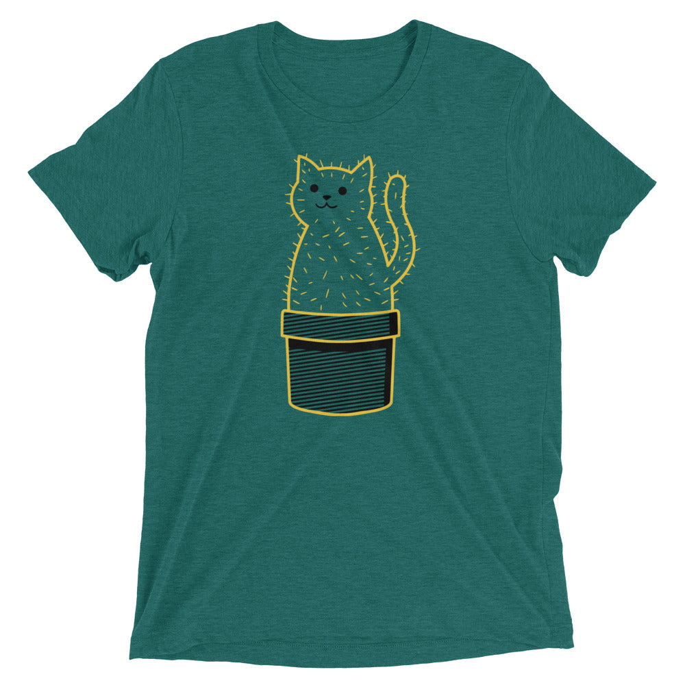 Catcus Men's Tri-Blend - Adult & Kids T-Shirts, Sweatshirts & Hoodies apparel design preview 1