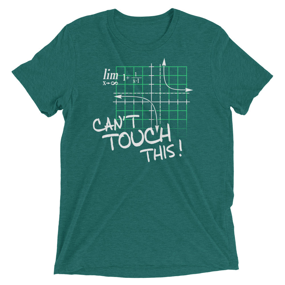 Can't Touch This Equation Men's Tri-Blend - Adult & Kids T-Shirts, Sweatshirts & Hoodies apparel design preview 1