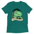 Philosoraptor Men's Tri-Blend - Adult & Kids T-Shirts, Sweatshirts & Hoodies apparel design preview 1