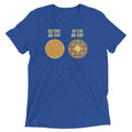 Before Ab Day After Men's Tri-Blend - Adult & Kids T-Shirts, Sweatshirts & Hoodies apparel design preview 1