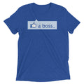 Like A Boss Thumbs Up Men's Tri-Blend - Adult & Kids T-Shirts, Sweatshirts & Hoodies apparel design preview 1