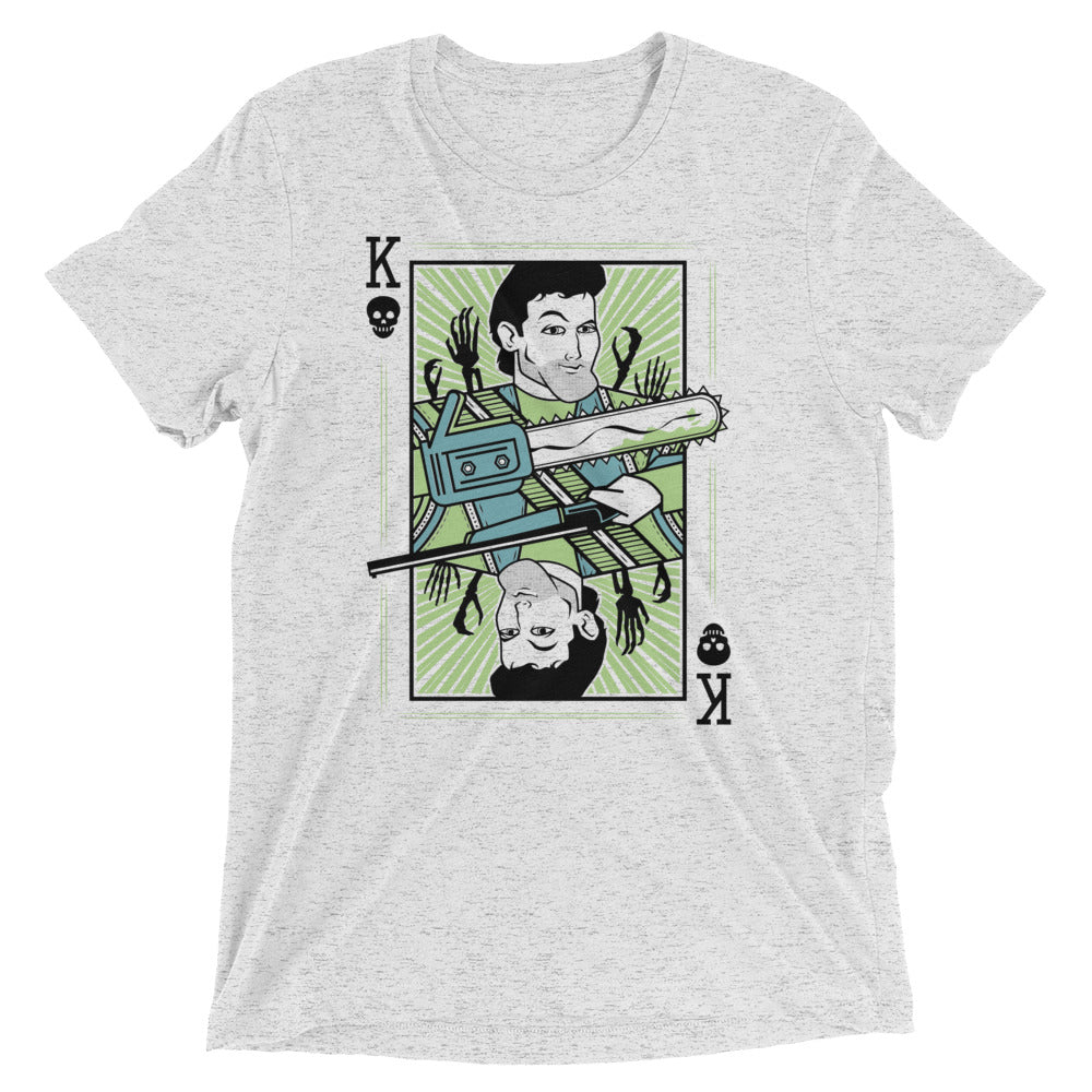 King Ash Men's Tri-Blend - Adult & Kids T-Shirts, Sweatshirts & Hoodies apparel design preview 1