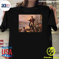 Francis Scott Key stands on a boat, with his right - Adult & Kids T-Shirts, Sweatshirts & Hoodies apparel design preview 1