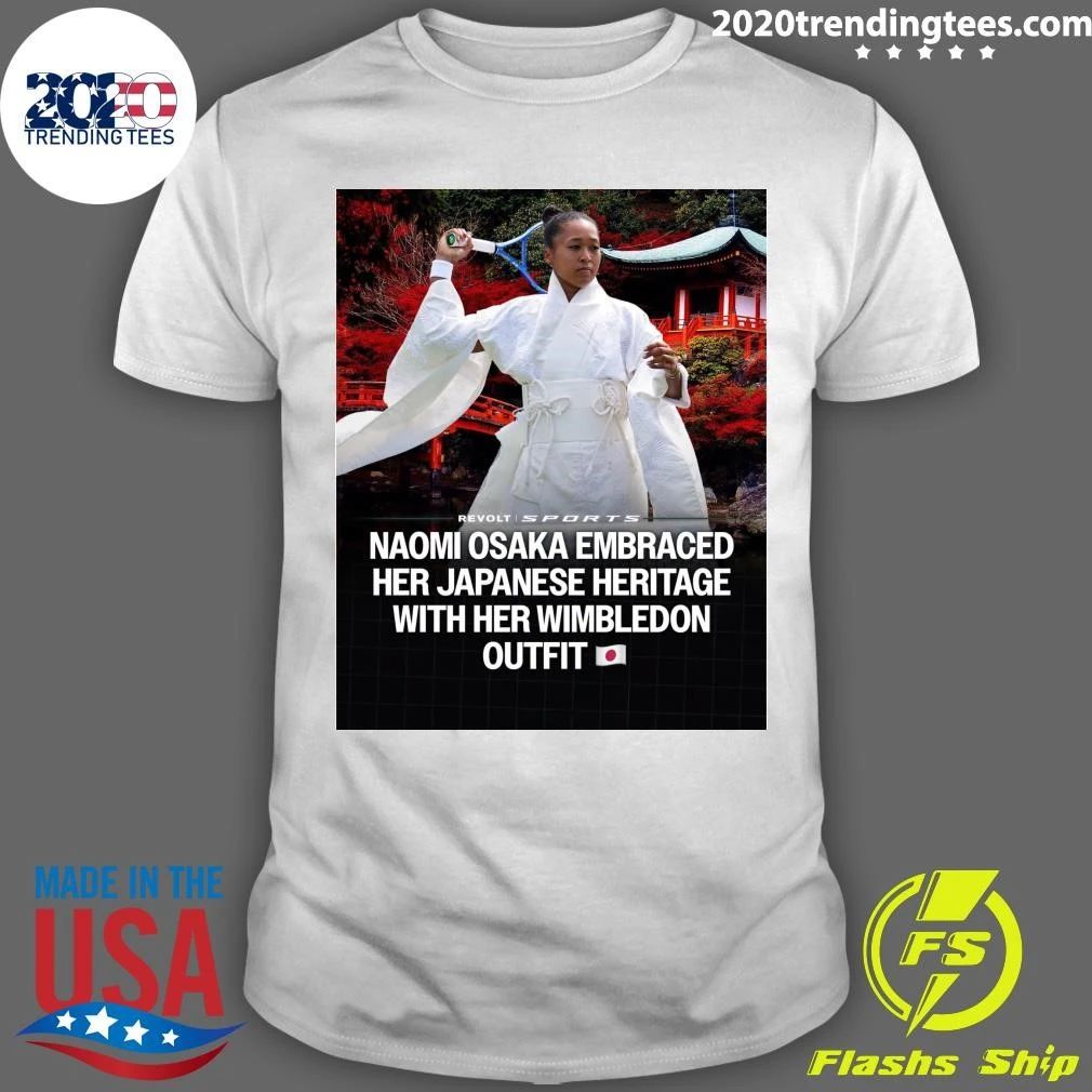 Naomi Osaka Embraced Her Japanese Heritage With - Adult & Kids T-Shirts, Sweatshirts & Hoodies apparel design preview 1