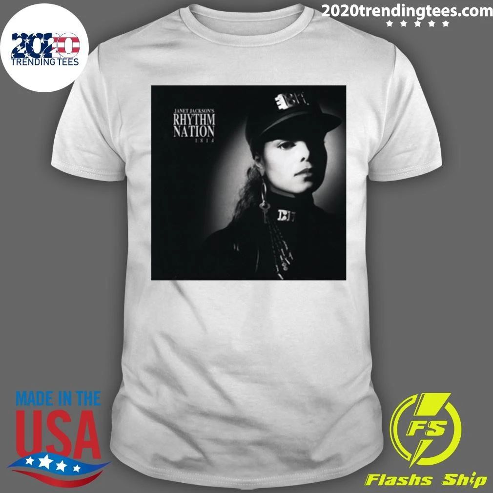 Janet Jackson's Rhythm Nation 1814 - Adult & Kids T-Shirts, Sweatshirts & Hoodies apparel design preview 1