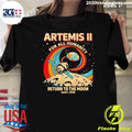 Artemis Ii For All Humanity Mission Return To The - Adult & Kids T-Shirts, Sweatshirts & Hoodies apparel design preview 1
