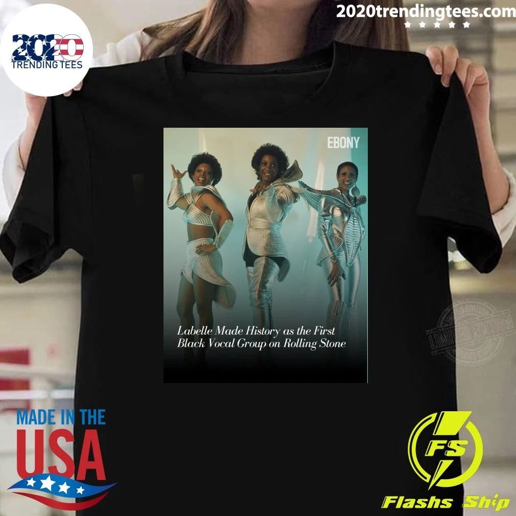 Labelle Made History as the First Black Vocal Group - Adult & Kids T-Shirts, Sweatshirts & Hoodies apparel design preview 1