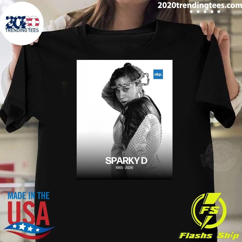 Rip MC Sparky D 1965-2026 - Adult & Kids T-Shirts, Sweatshirts & Hoodies apparel design preview 1